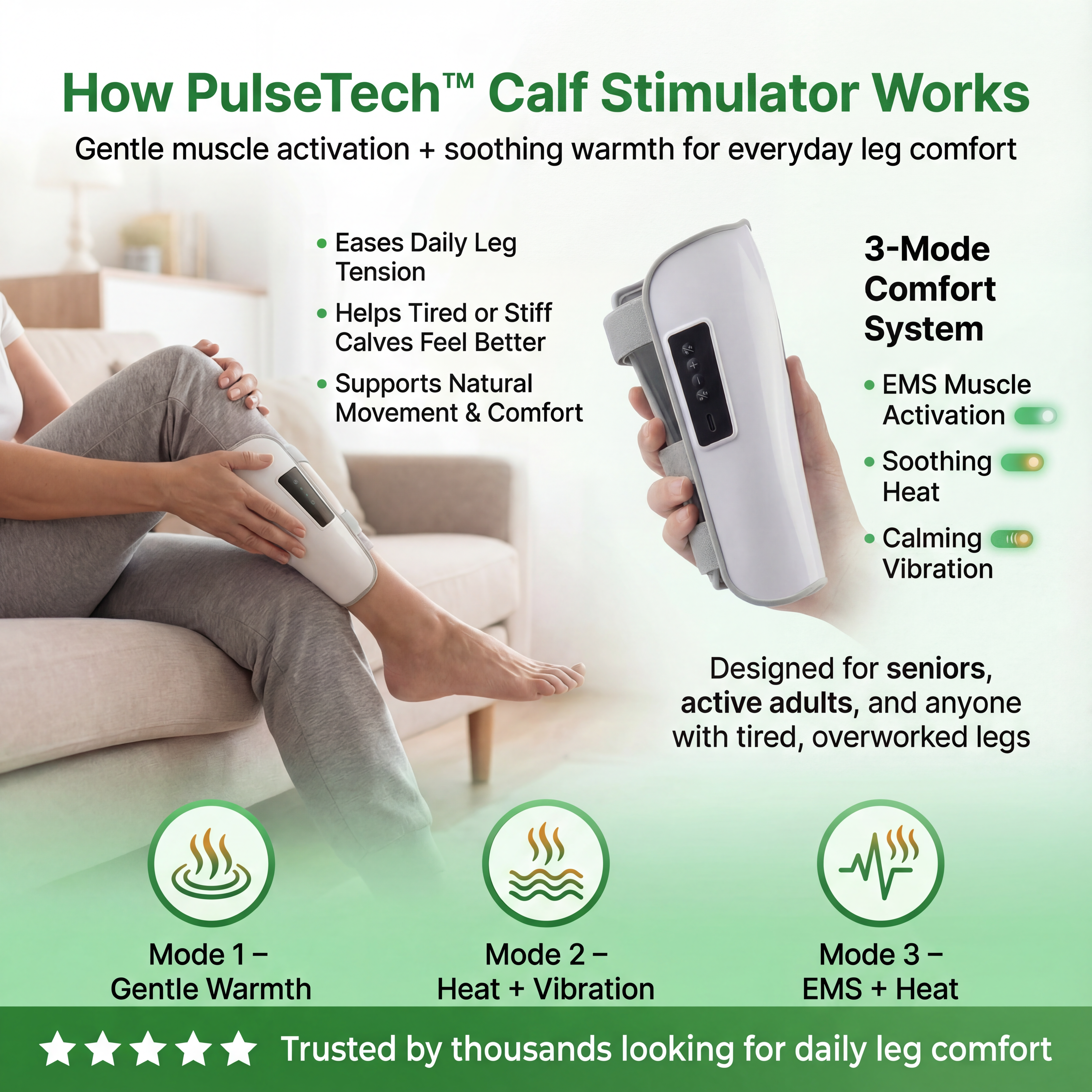PulseTech™ Calf Stimulator