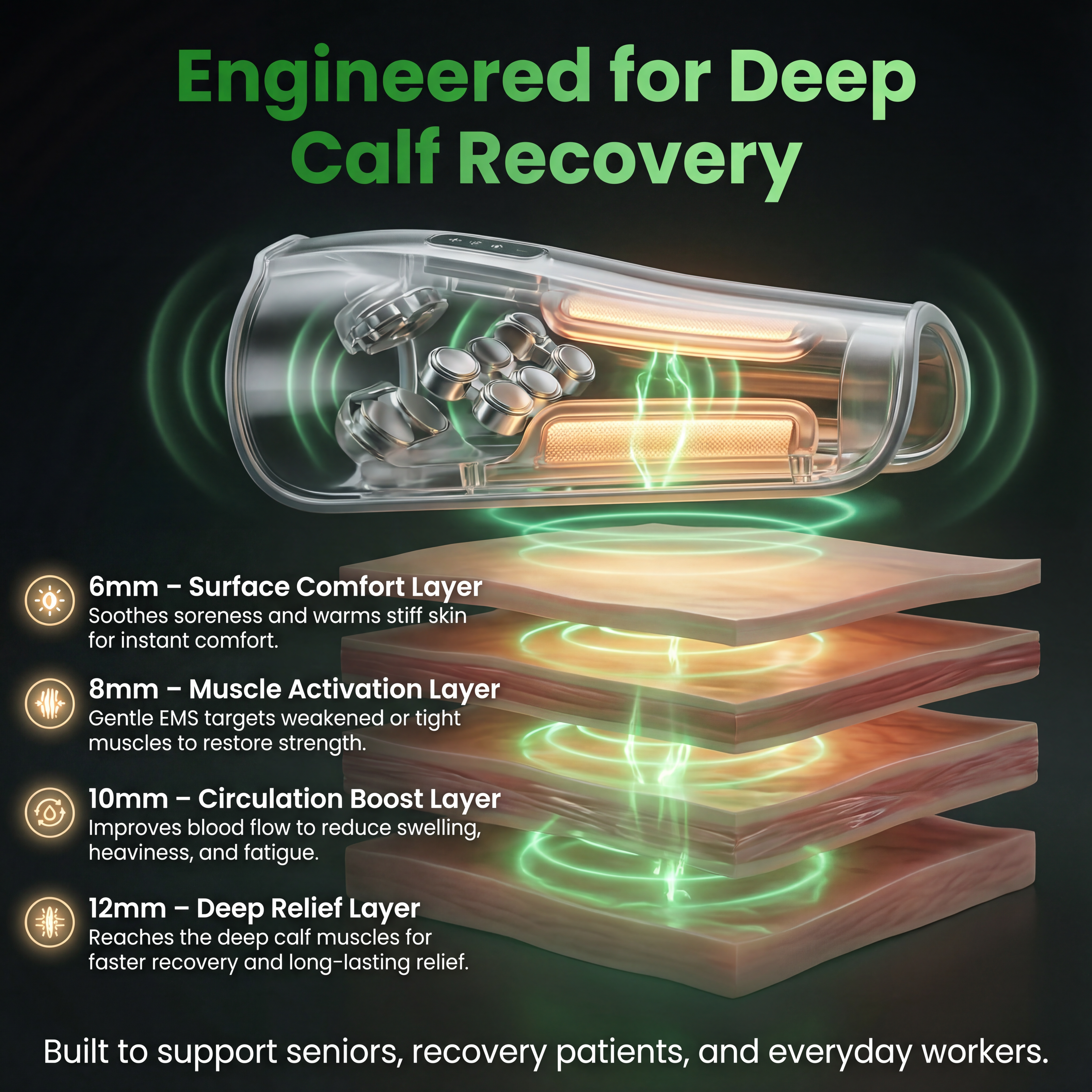 PulseTech™ Calf Stimulator